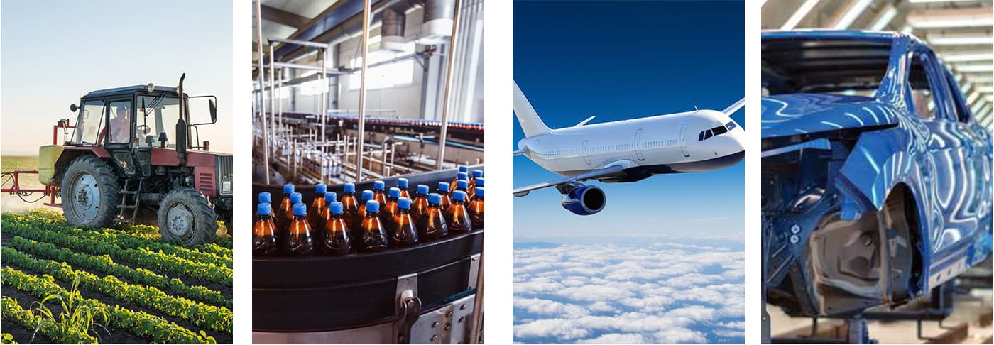 Collage of Different Industries